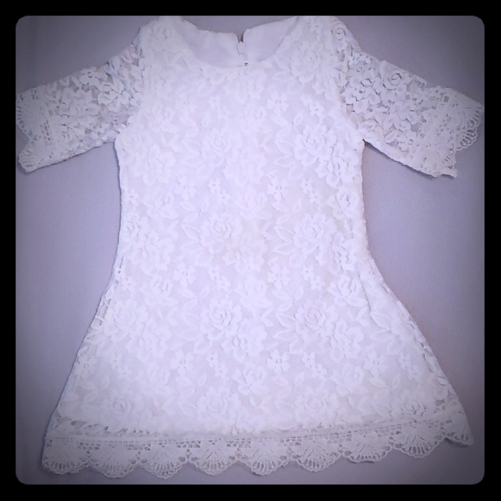 Toddler lace dress
